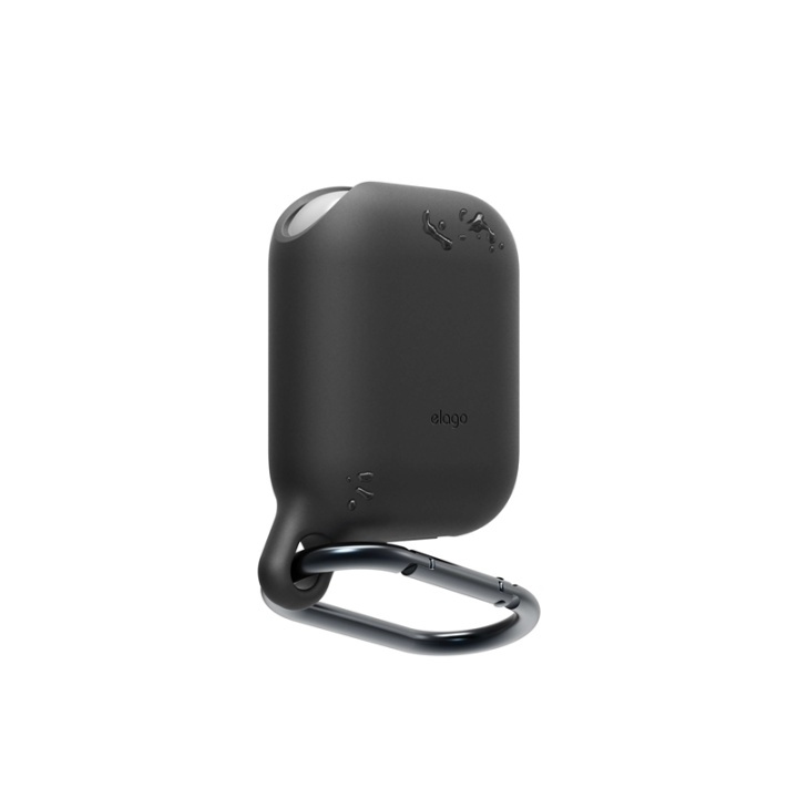 Elago Airpod Waterproof Hang Case Black in the group HOME ELECTRONICS / Audio & Picture / Headphones & Accessories / Accessories at TP E-commerce Nordic AB (38-77947)