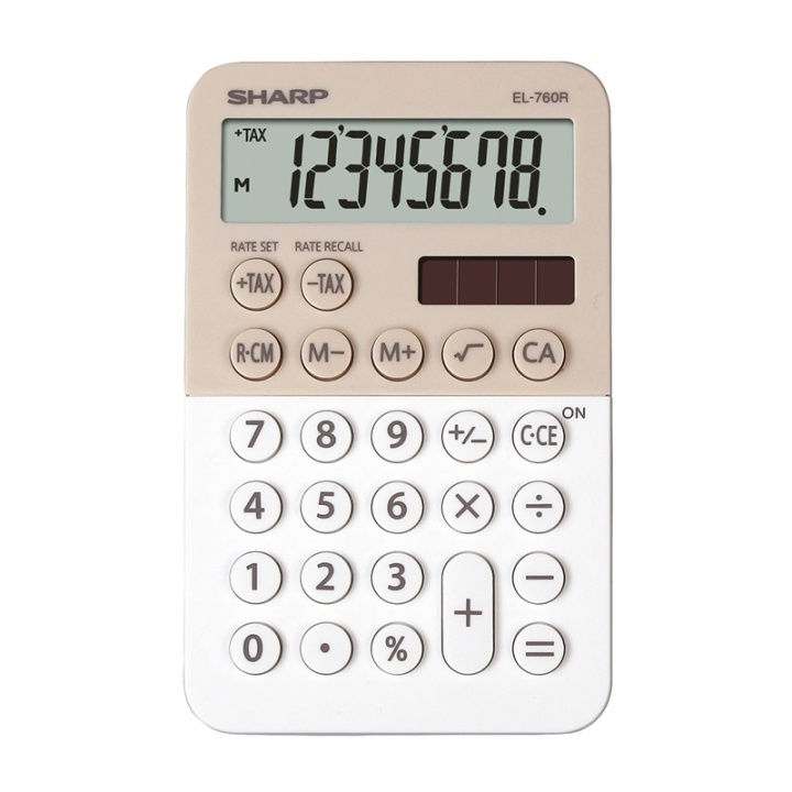 Sharp Kalkylator EL760RBLA in the group HOME, HOUSEHOLD & GARDEN / Watches & Counters / Counters at TP E-commerce Nordic AB (38-77964)