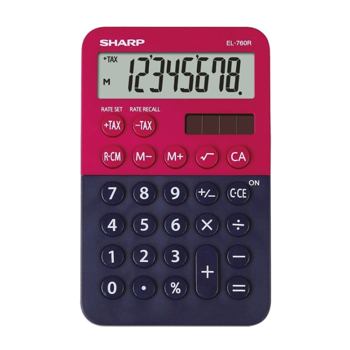 Sharp Calcylator EL760RBRB in the group HOME, HOUSEHOLD & GARDEN / Watches & Counters / Counters at TP E-commerce Nordic AB (38-77965)