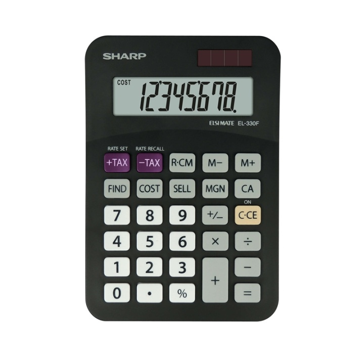SHARP Calcylator EL330FBBK in the group HOME, HOUSEHOLD & GARDEN / Watches & Counters / Counters at TP E-commerce Nordic AB (38-77966)