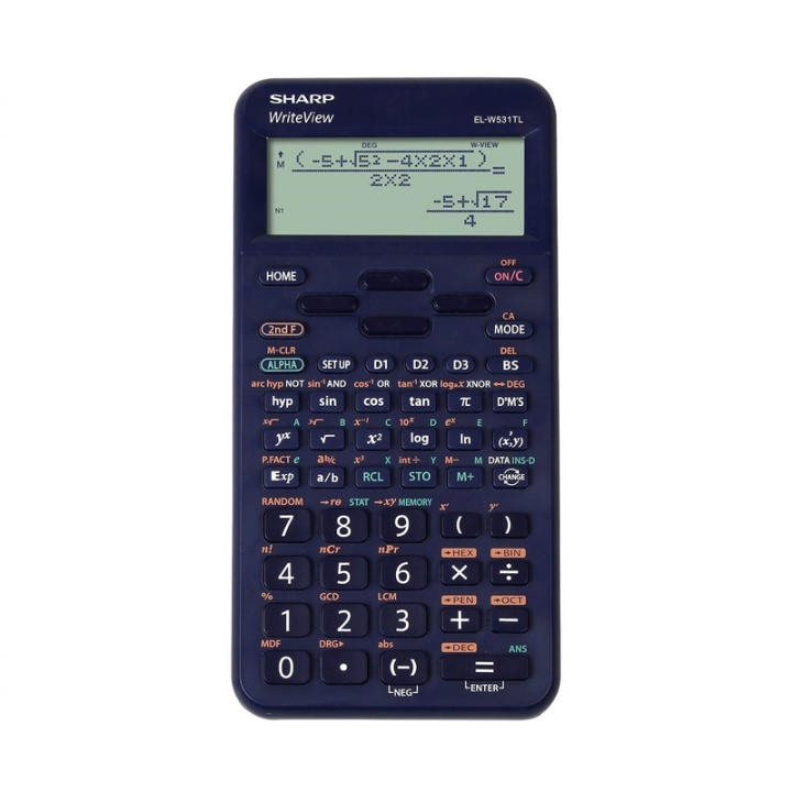 Sharp Kalkylator ELW531TLBBL in the group HOME, HOUSEHOLD & GARDEN / Watches & Counters / Counters at TP E-commerce Nordic AB (38-77976)