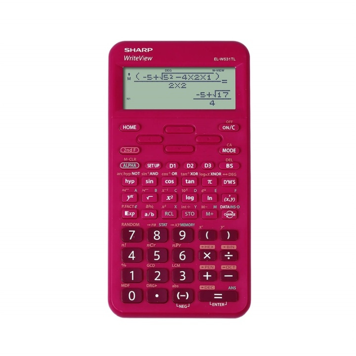Sharp Kalkylator ELW531TLBRD in the group HOME, HOUSEHOLD & GARDEN / Watches & Counters / Counters at TP E-commerce Nordic AB (38-77977)