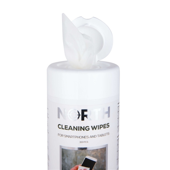 NORTH Cleaning Wipes - Phone and tablets in the group SMARTPHONE & TABLETS / Other accessories / Other at TP E-commerce Nordic AB (38-77992)