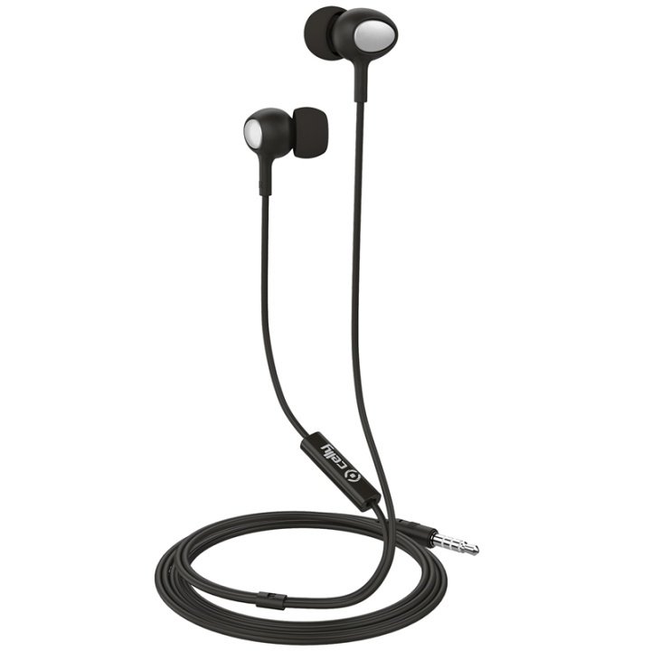 Celly UP500 Stereoheadset In-ear Sv in the group HOME ELECTRONICS / Audio & Picture / Headphones & Accessories / Headphones at TP E-commerce Nordic AB (38-78120)