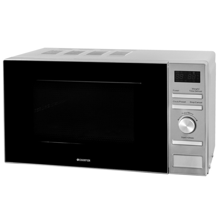Champion Mikrovågsugn 20l 700W, Rostfri in the group HOME, HOUSEHOLD & GARDEN / Household appliances / Microwave ovens at TP E-commerce Nordic AB (38-78146)