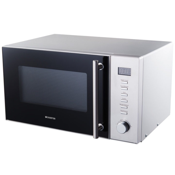 Champion Mikrovågsugn 23l 900W, Rostfri in the group HOME, HOUSEHOLD & GARDEN / Household appliances / Microwave ovens at TP E-commerce Nordic AB (38-78147)
