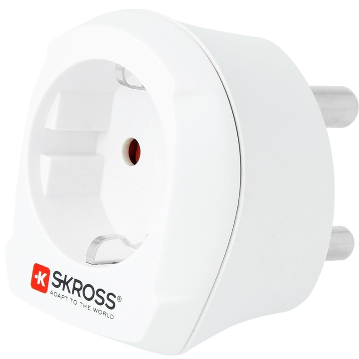 SKROSS El-Adapter Europa -> Sydafrika in the group HOME, HOUSEHOLD & GARDEN / Electricity & Lighting / Travel adapters at TP E-commerce Nordic AB (38-78288)