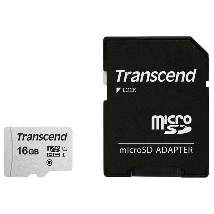 Transcend microSDHC 16GB U1 (R95/W45) in the group HOME ELECTRONICS / Storage media / Memory cards / SD/SDHC/SDXC at TP E-commerce Nordic AB (38-78292)