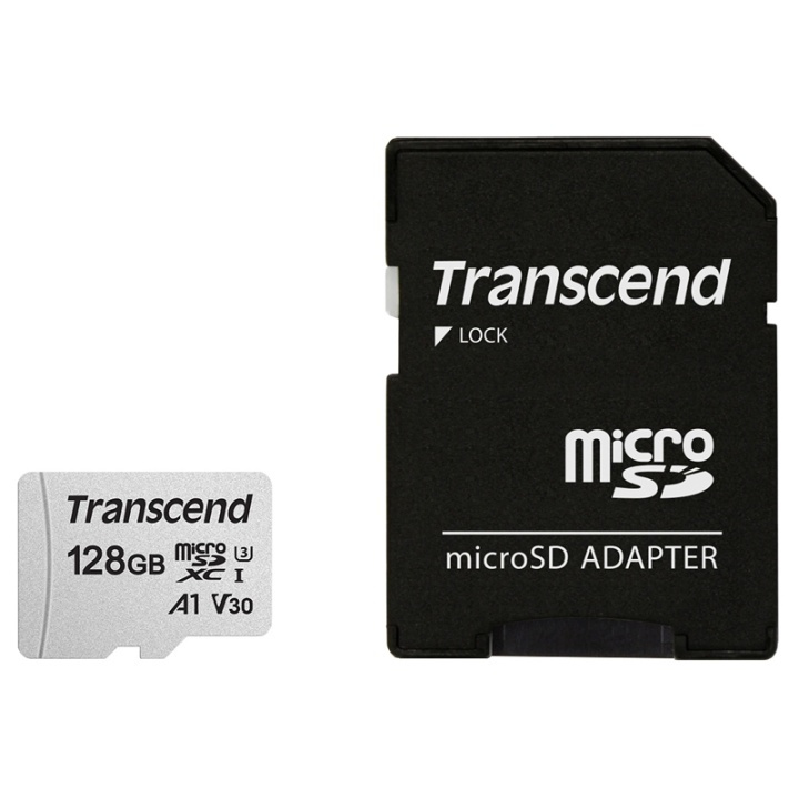 Transcend microSDXC 128GB U3 (R95/W45) in the group HOME ELECTRONICS / Storage media / Memory cards / SD/SDHC/SDXC at TP E-commerce Nordic AB (38-78297)