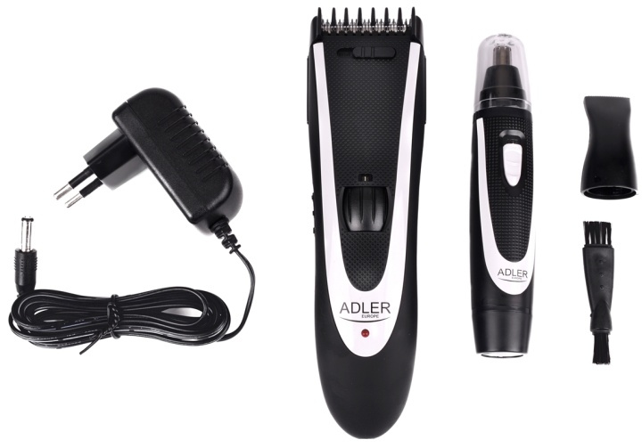 Adler AD2822 Hair trimmer + nose trimmer in the group BEAUTY & HEALTH / Hair & Styling / Shaving & Trimming / Nose hair trimmers at TP E-commerce Nordic AB (38-78332)
