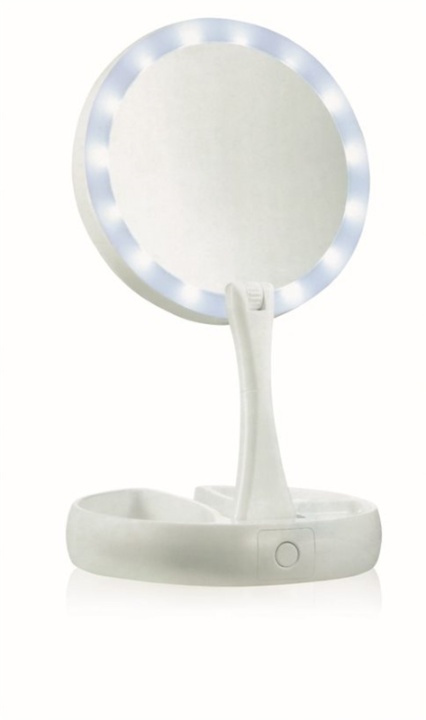 Cenocco Folding LED Mirror (CC-9050) in the group BEAUTY & HEALTH / Makeup / Make up mirror at TP E-commerce Nordic AB (38-78476)