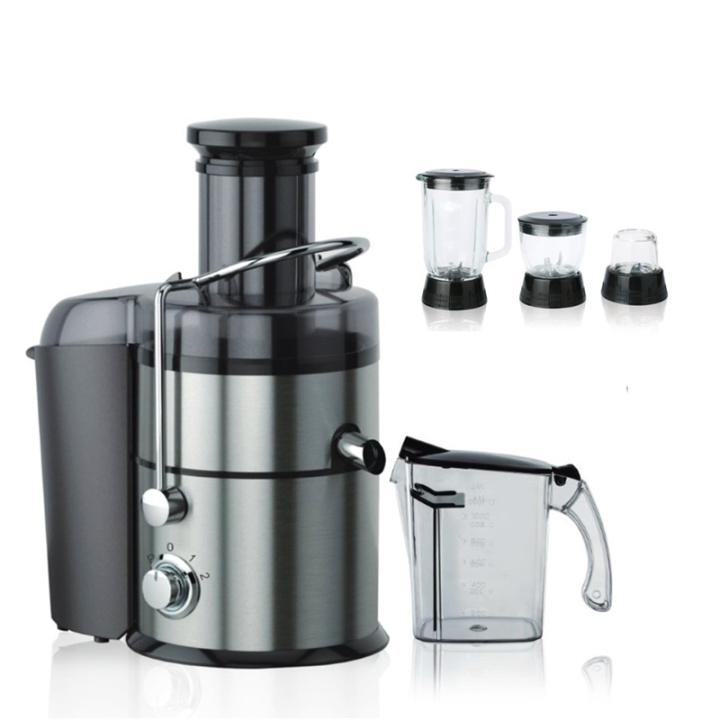 Royalty Line RL-PJE-1000.4; Juice extractor with blender, chopper and grinder in the group HOME, HOUSEHOLD & GARDEN / Household appliances / Water & Juice / Centrifugal Juicers at TP E-commerce Nordic AB (38-78562)