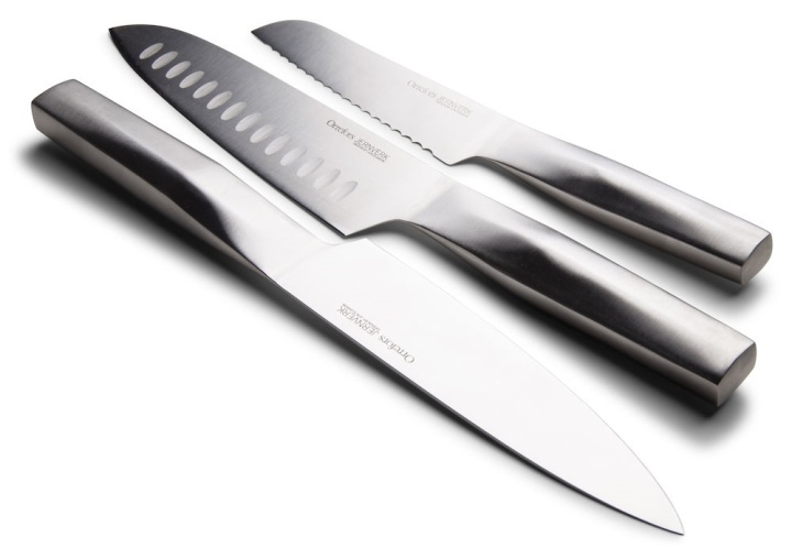 Orrefors Jernverk 3-pack knivar, Premium Stål in the group HOME, HOUSEHOLD & GARDEN / Kitchen utensils / Kitchen knives & Knife sharpeners at TP E-commerce Nordic AB (38-78704)