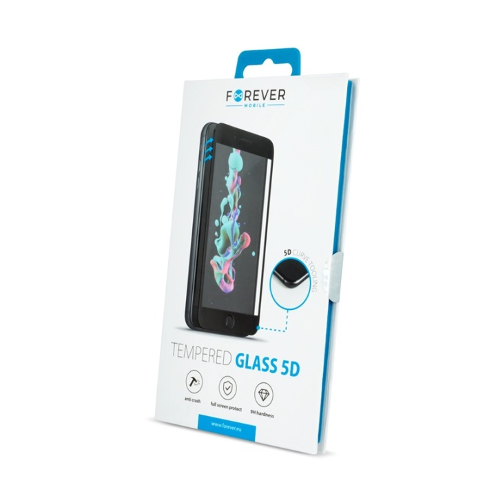 Forever Tempered Glass 5D for Samsung A50/A30s/A50s Black Frame in the group SMARTPHONE & TABLETS / Phone cases / Samsung at TP E-commerce Nordic AB (38-78833)