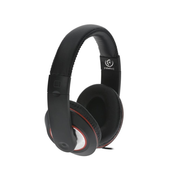 Rebeltec Fide Headphones, Black in the group COMPUTERS & PERIPHERALS / GAMING / Headset at TP E-commerce Nordic AB (38-78970)