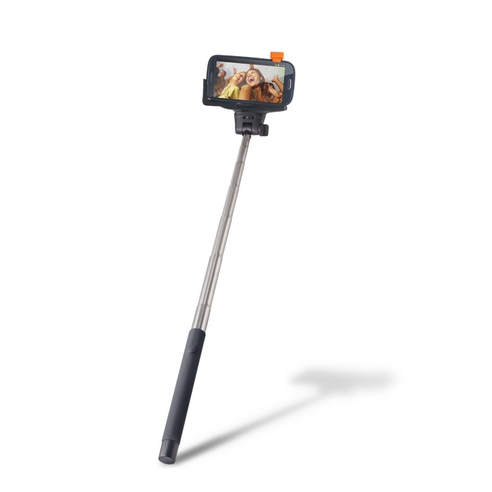 Setty Selfiepinne med Bluetooth, Svart in the group SMARTPHONE & TABLETS / Other accessories / Docks, Tripods & Holders at TP E-commerce Nordic AB (38-79052)
