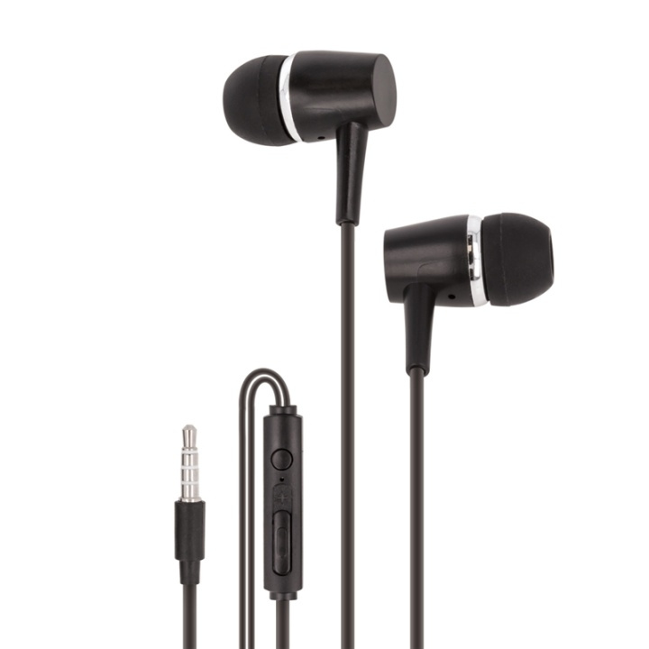 Maxlife MXEP-02 - In-Ear hörlurar med mic, Svart in the group HOME ELECTRONICS / Audio & Picture / Headphones & Accessories / Headphones at TP E-commerce Nordic AB (38-79272)