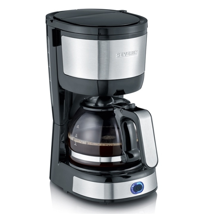 Severin Kaffebryggare 4kp. KA4808 in the group HOME, HOUSEHOLD & GARDEN / Household appliances / Coffee makers and accessories / Drip coffee makers at TP E-commerce Nordic AB (38-79521)