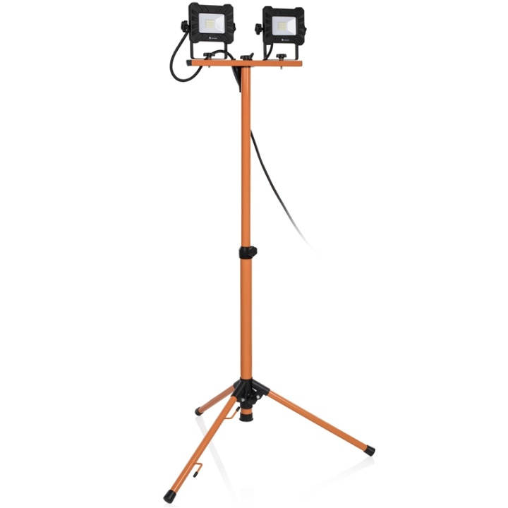 Smartwares LED-arbetslampa tripod 2 x 10W in the group HOME, HOUSEHOLD & GARDEN / Electricity & Lighting / Work lighting at TP E-commerce Nordic AB (38-79534)