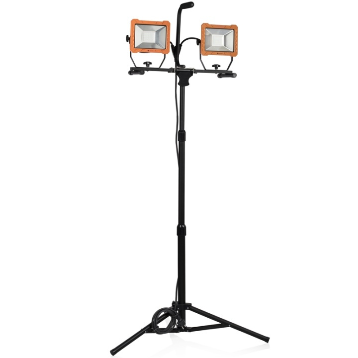 Smartwares LED-arbetslampa tripod 2 x 30W in the group HOME, HOUSEHOLD & GARDEN / Electricity & Lighting / Work lighting at TP E-commerce Nordic AB (38-79535)