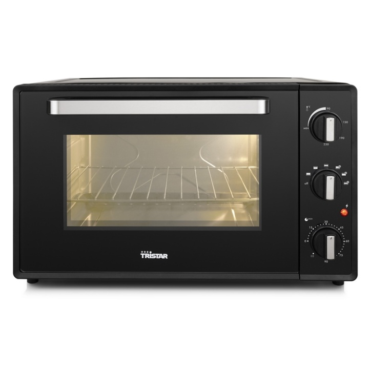 Tristar Varmluftsugn 48l Svart Timer in the group HOME, HOUSEHOLD & GARDEN / Household appliances / Cooktops and Hot plates at TP E-commerce Nordic AB (38-79544D)