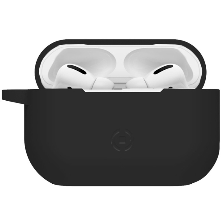 Celly Airpods Pro skyddsfodral Svart in the group HOME ELECTRONICS / Audio & Picture / Headphones & Accessories / Accessories at TP E-commerce Nordic AB (38-79586)