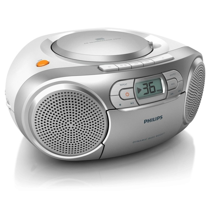 Philips Boombox CD/Radio/Kassett in the group HOME ELECTRONICS / Audio & Picture / Home cinema, Hifi & Portable / Cassette digitization at TP E-commerce Nordic AB (38-79640)