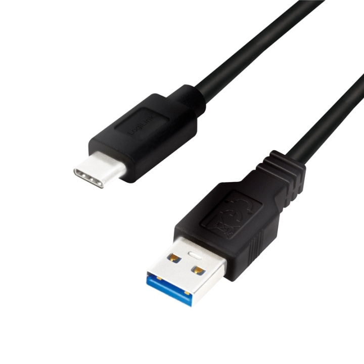 LogiLink USB3.2 Gen1x1 USB - USB-C 0,5m in the group COMPUTERS & PERIPHERALS / Computer cables / USB / USB-C at TP E-commerce Nordic AB (38-79729)