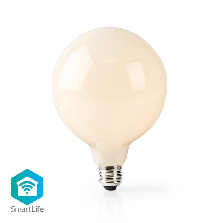 Nedis SmartLife LED Filament Bulb | Wi-Fi | E27 | 500 lm | 5 W | Warm White | 2700 K | Glass | Android™ / IOS | G125 | 1 pcs in the group HOME, HOUSEHOLD & GARDEN / Smart home / Smart Lights at TP E-commerce Nordic AB (38-79740)