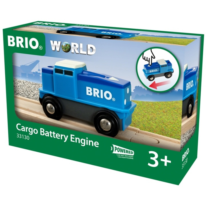 Brio 33130 Batteridrivet Godslok in the group TOYS, KIDS & BABY PRODUCTS / Toys / Building toys / Brio train tracks at TP E-commerce Nordic AB (38-79957)