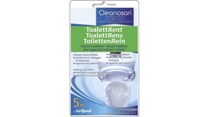 Cleanosan Cleaning desinficerande rengöringstabletter för toalettstolen in the group HOME, HOUSEHOLD & GARDEN / Cleaning products / Other cleaning accessories at TP E-commerce Nordic AB (38-80021)