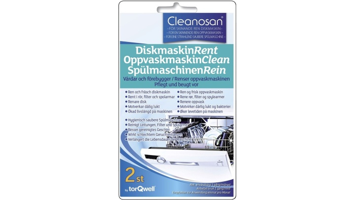 Cleanosan Cleaning Rengöringstabletter för diskmaskin, 2-pack in the group HOME, HOUSEHOLD & GARDEN / Cleaning products / Other cleaning accessories at TP E-commerce Nordic AB (38-80022)