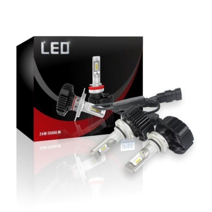 LED Conversion 7 Plus, 9006, 24W/lamp, 5500LM, 2-pack in the group CAR / Car lights / LED Full Beam & Half-light at TP E-commerce Nordic AB (38-80145)