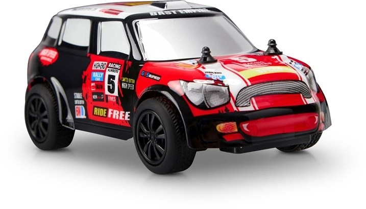 Radiostyrd rallybil i skala 1/28 - Mini Cooper in the group TOYS, KIDS & BABY PRODUCTS / Radio controlled / RC cars at TP E-commerce Nordic AB (38-80170)