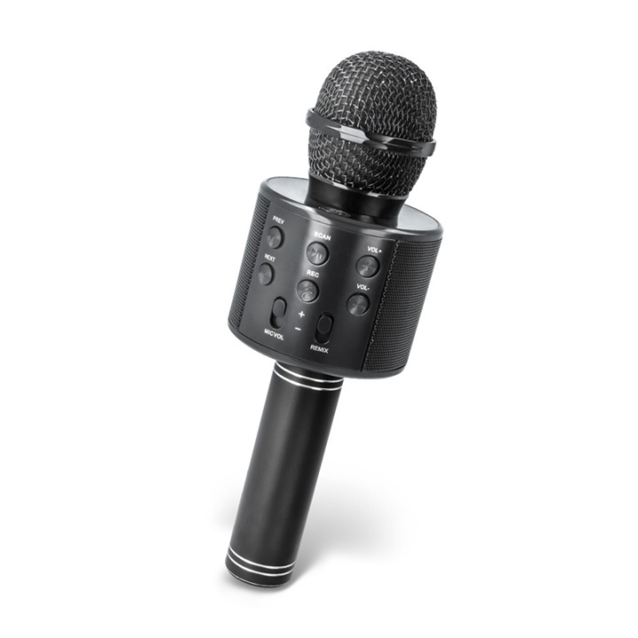 Forever Microphone with Bluetooth speaker, BMS-300 in the group HOME ELECTRONICS / Audio & Picture / Speakers & accessories / Accessories at TP E-commerce Nordic AB (38-80282)