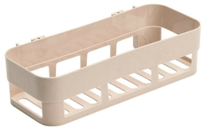 Easily assembled Bathroom/Shower Shelf, Beige in the group HOME, HOUSEHOLD & GARDEN / Bathroom / Other at TP E-commerce Nordic AB (38-80510)