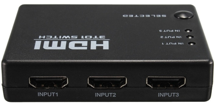 HDMI Switch 3x1 1080p med fjärrkontroll in the group COMPUTERS & PERIPHERALS / Computer cables / Switches at TP E-commerce Nordic AB (38-80524)