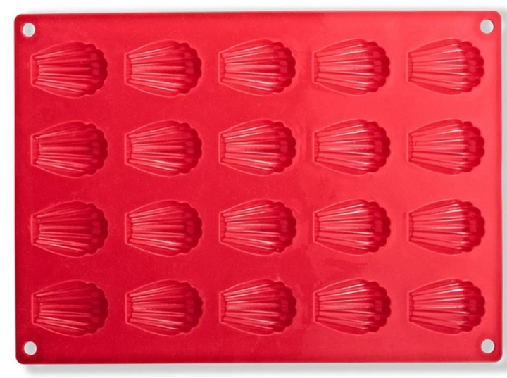 Silicone baking mold, Madeleine cookies in the group HOME, HOUSEHOLD & GARDEN / Kitchen utensils / Baking accessories at TP E-commerce Nordic AB (38-80526)
