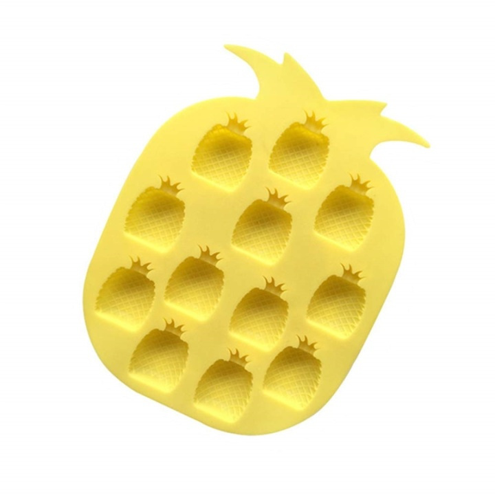 Silicone ice mold - Pineapple in the group HOME, HOUSEHOLD & GARDEN / Kitchen utensils / Wine & Drink accessories at TP E-commerce Nordic AB (38-80533)