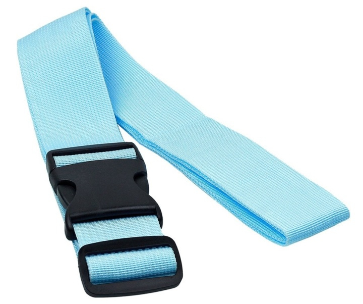 Luggage strap, Light blue in the group Sport, leisure & Hobby / Travel accessories / Other at TP E-commerce Nordic AB (38-80653)