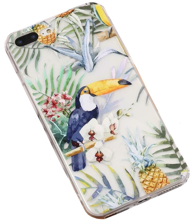 TPU Rainforest Case for iPhone X/XS, Toucan in the group SMARTPHONE & TABLETS / Phone cases / Apple / iPhone X/XS / Cases at TP E-commerce Nordic AB (38-80737)