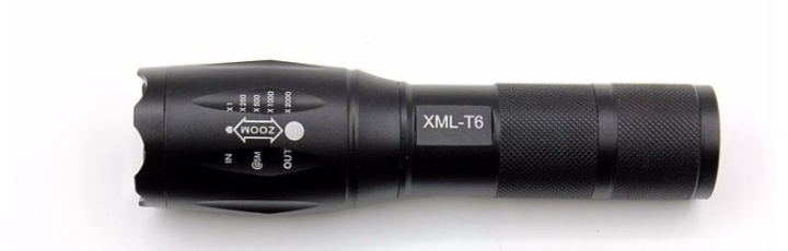 XML-T6 - waterproof flashlight with 3800 lumens & zoom effect in the group Sport, leisure & Hobby / Flashlights & Head lamps / Flashlights at TP E-commerce Nordic AB (38-80758)