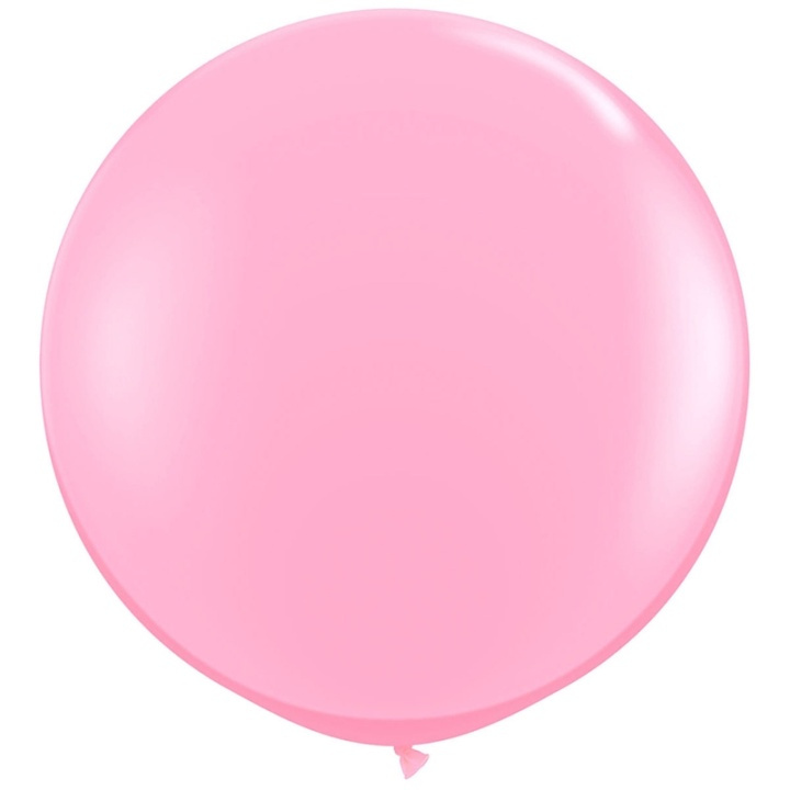 GIGANTIC balloon, 100 cm, 1st, Pink in the group TOYS, KIDS & BABY PRODUCTS / Eat & Drink / Children\'s party at TP E-commerce Nordic AB (38-80804)