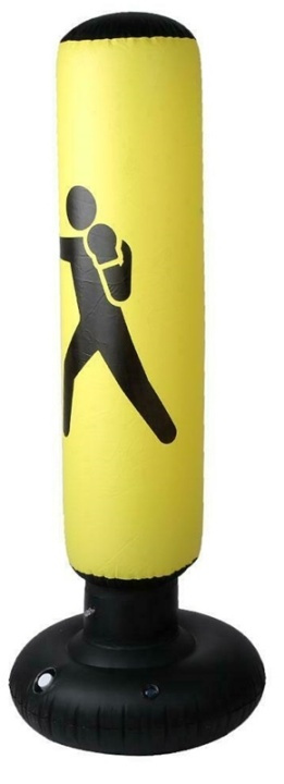 Uppblåsbar Boxningssäck, Gul in the group TOYS, KIDS & BABY PRODUCTS / Outdoor toys / Sport & Games at TP E-commerce Nordic AB (38-80815)