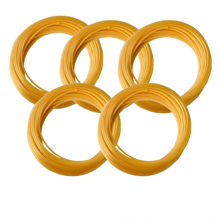 PLA Filament for 3D pen, Gold in the group TOYS, KIDS & BABY PRODUCTS / Toys / Crafts at TP E-commerce Nordic AB (38-80866)