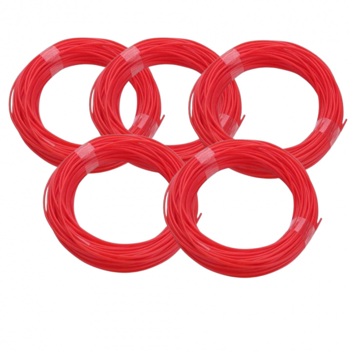 PLA Filament for 3D pen, Red in the group TOYS, KIDS & BABY PRODUCTS / Toys / Crafts at TP E-commerce Nordic AB (38-80881)