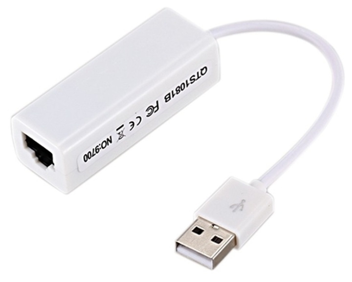 USB 2.0 Ethernet Adapter in the group COMPUTERS & PERIPHERALS / Network / Network cards / USB at TP E-commerce Nordic AB (38-80916)