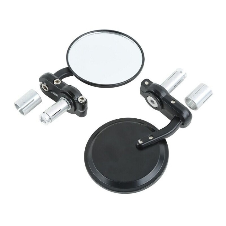 Rear-view mirrors for motorcycles, Round in the group Sport, leisure & Hobby / Sports equipment / Bicycle accessories / Other bike accessories at TP E-commerce Nordic AB (38-80924)