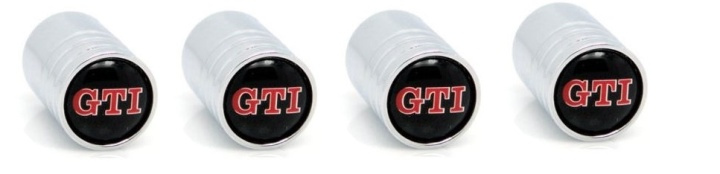 Valve caps 4-pack, GTI logo in the group CAR / Car accessories / Other Car accessories at TP E-commerce Nordic AB (38-80975)