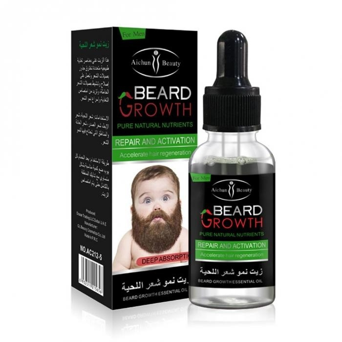 Skäggolja, Beard Growth 30 ml in the group BEAUTY & HEALTH / Hair & Styling / Beard care / Beard oil at TP E-commerce Nordic AB (38-80990)